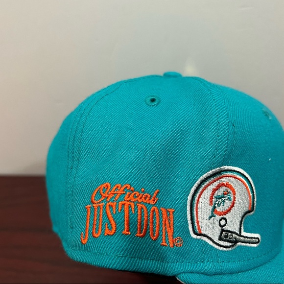 New Era x Just Don, 59Fifty Fitted Hat, Miami Dolphins - Picture 4 of 12